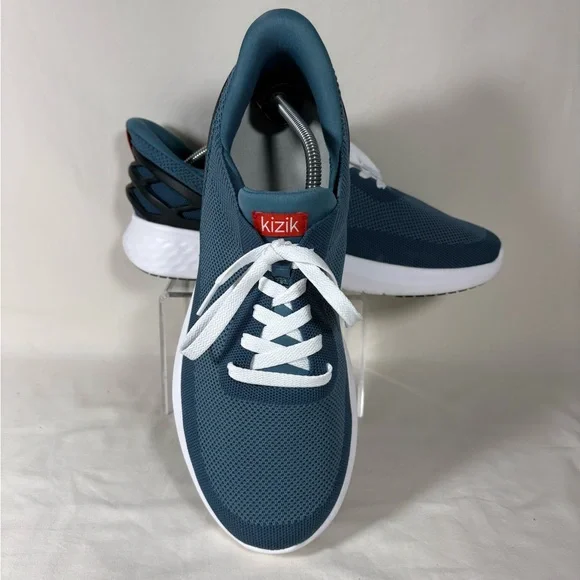 Kizik Unisex Athens Deep Sea Blue Hands Free Sneakers Size M's 10/W's 11.5 - Picture 3 of 10